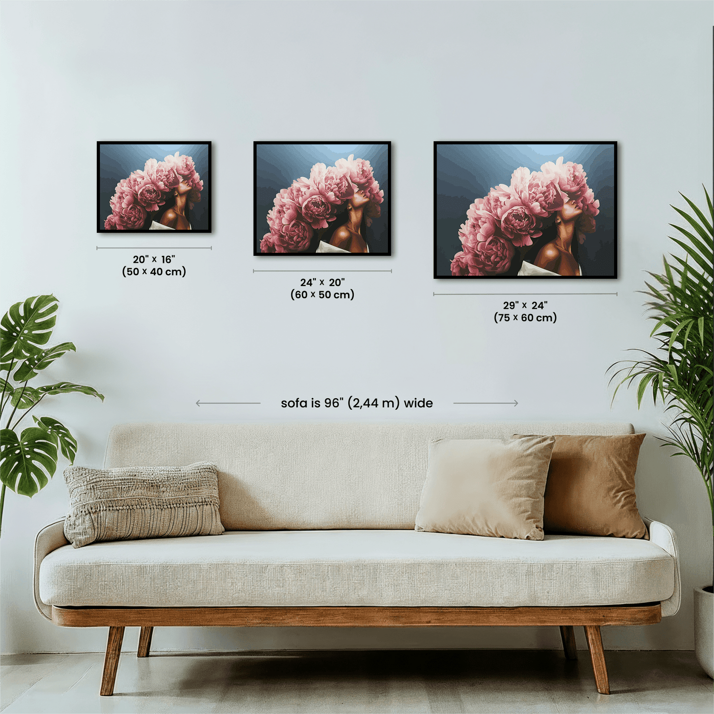 Paint by numbers - Floral Cascade - MyArt