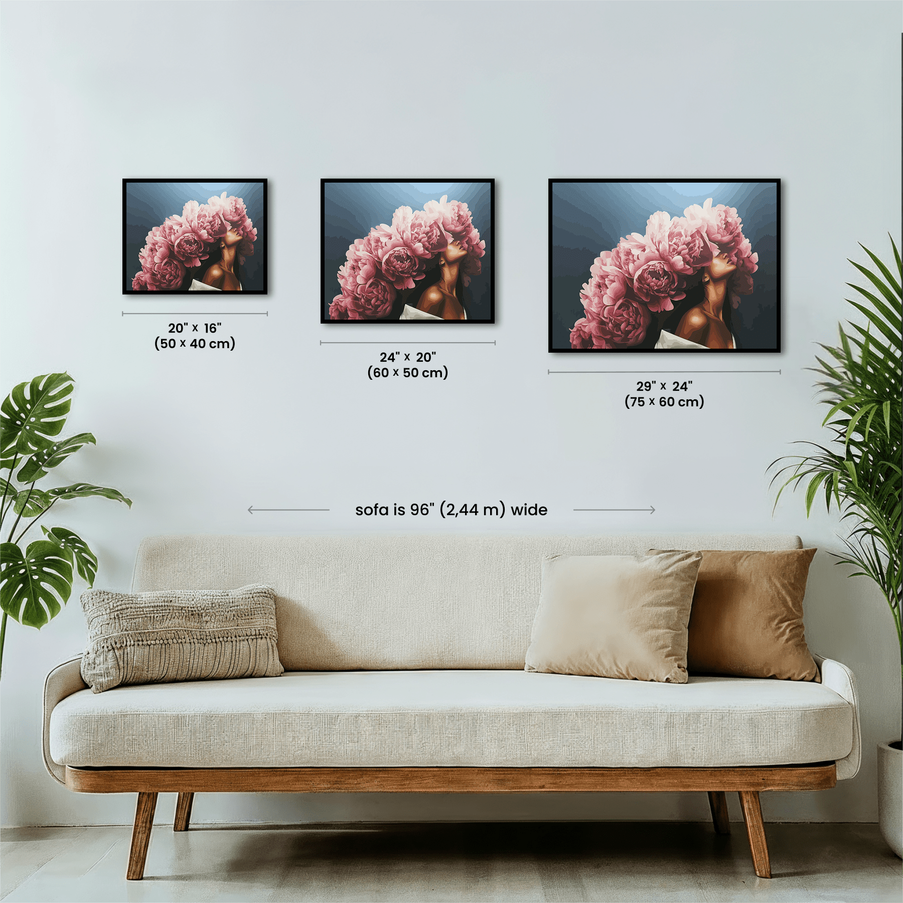 Paint by numbers - Floral Cascade - MyArt