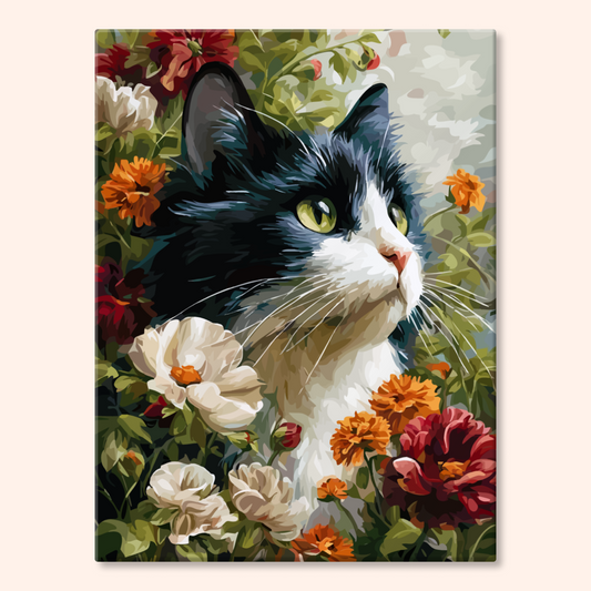 Floral Cat
