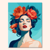 Paint by numbers - Floral Crown - MyArt