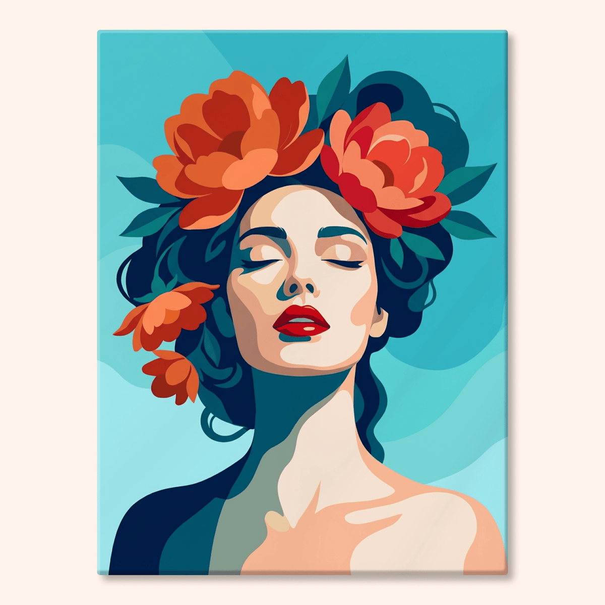 Paint by numbers - Floral Crown - MyArt