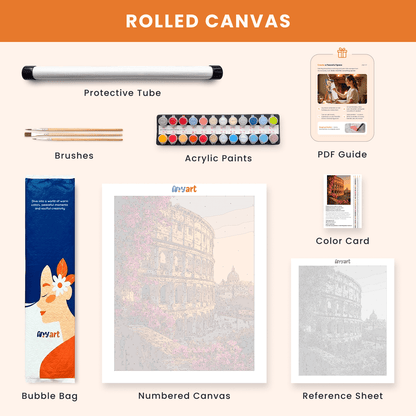 Paint by numbers - Floral Empire - MyArt