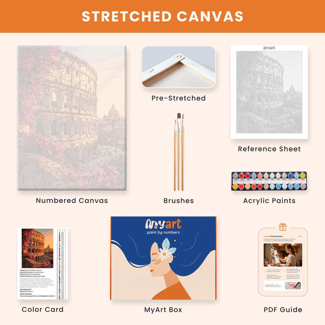 Paint by numbers - Floral Empire - MyArt