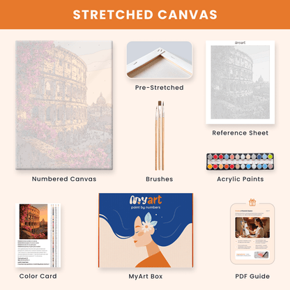 Paint by numbers - Floral Empire - MyArt