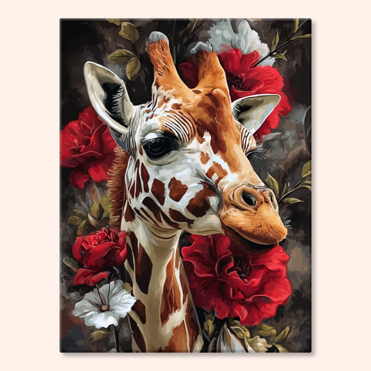 Floral Giraffe