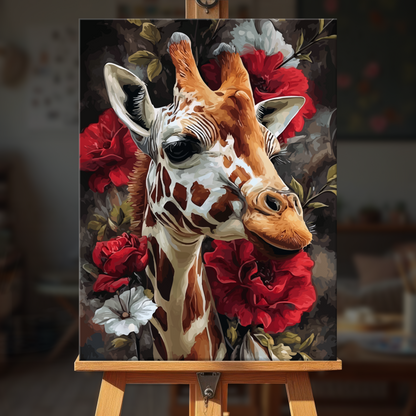 Floral Giraffe
