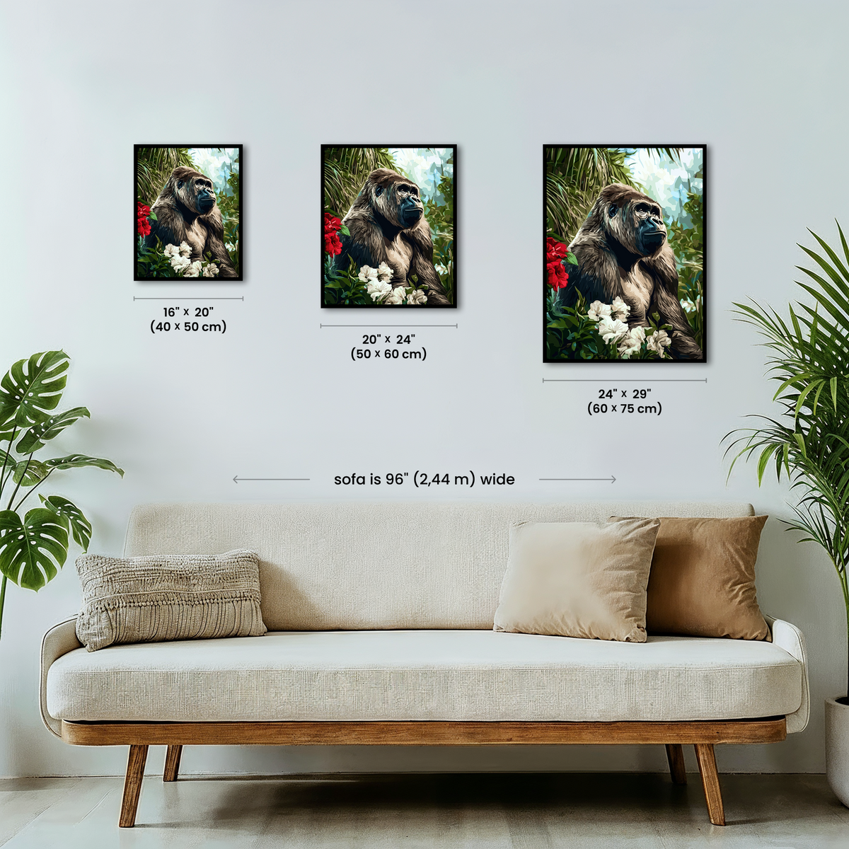 Floral Gorilla