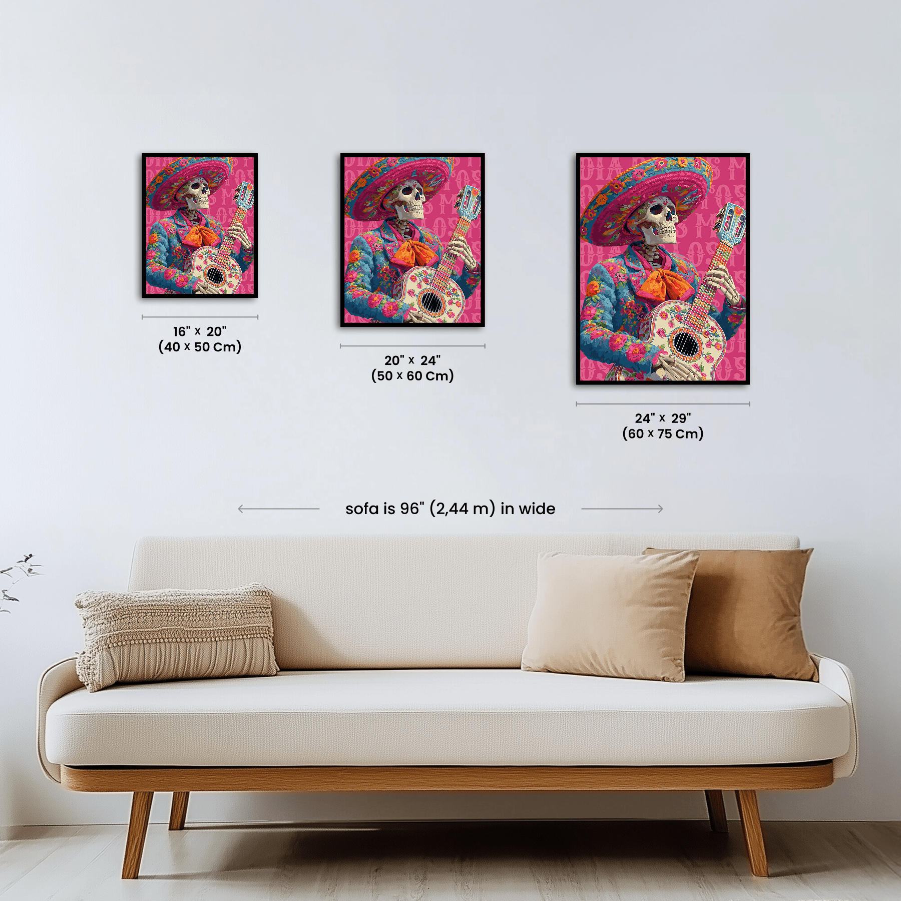 Paint by numbers - Floral Guitar - MyArt