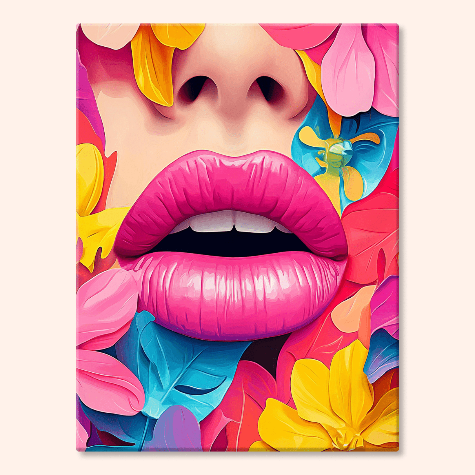 Paint by numbers - Floral Kiss - MyArt