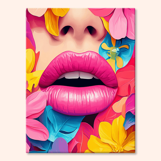 Paint by numbers - Floral Kiss - MyArt