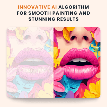 Paint by numbers - Floral Kiss - MyArt