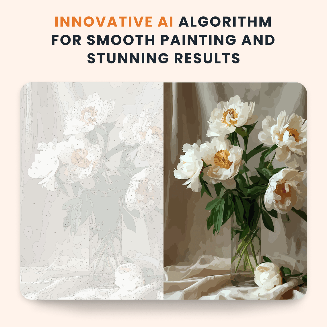 Paint by numbers - Floral Lullaby - MyArt