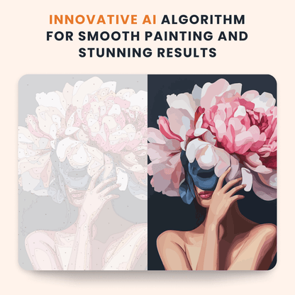 Paint by numbers - Floral Mirage - MyArt