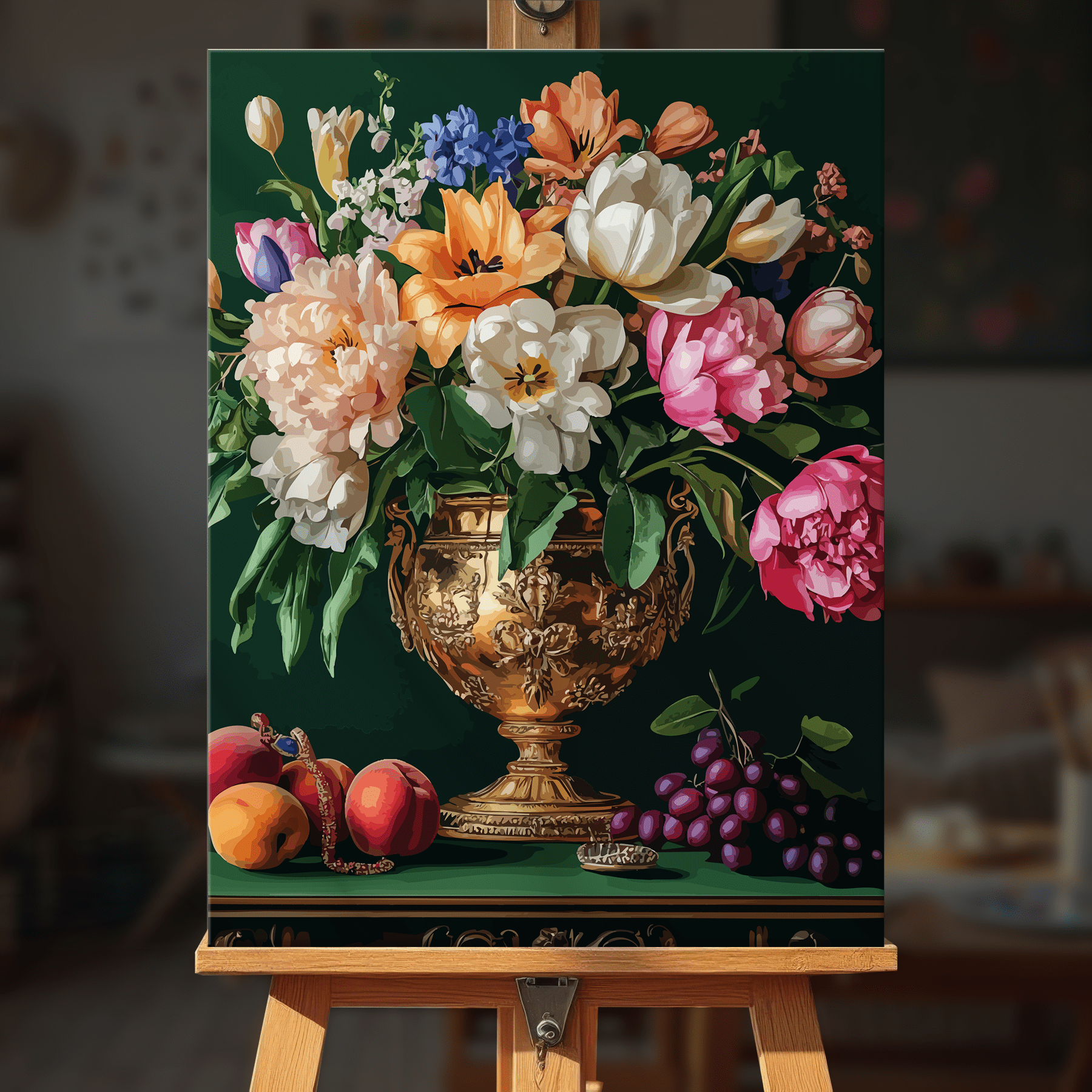 Paint by numbers - Floral Opulence - MyArt