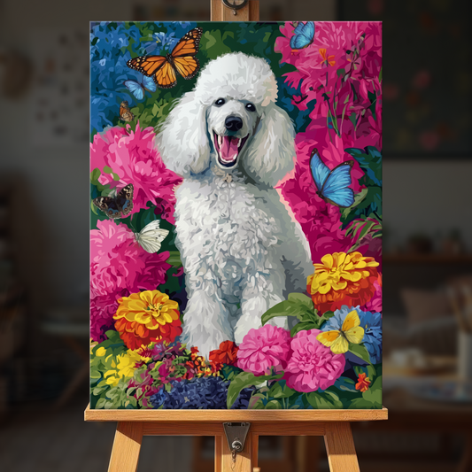 Floral Poodle