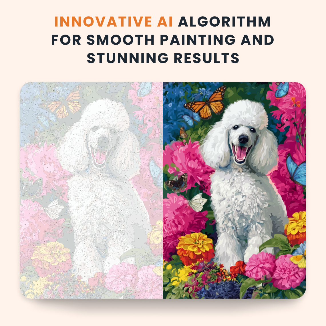 Floral Poodle
