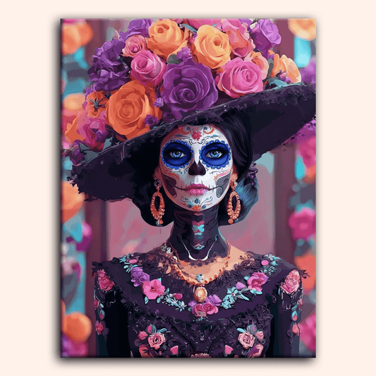 Paint by numbers - Floral Queen - MyArt