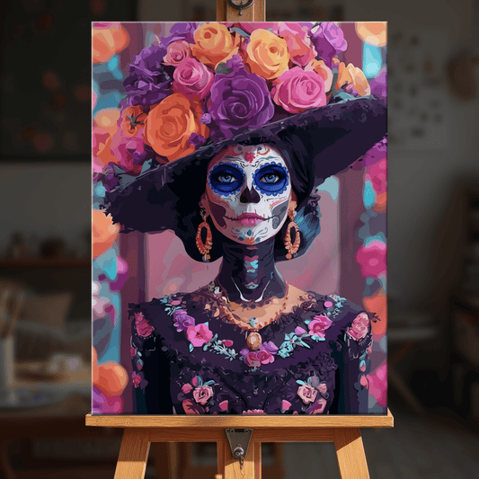 Paint by numbers - Floral Queen - MyArt
