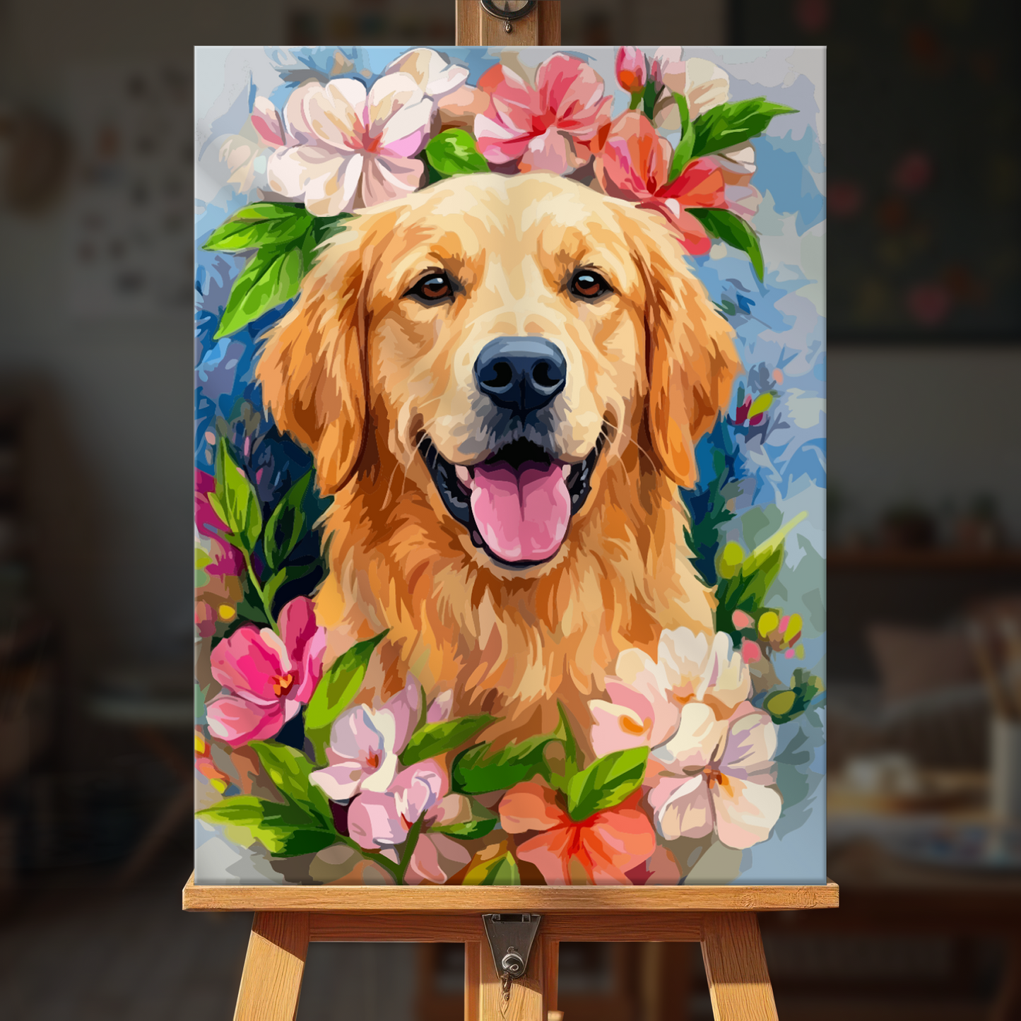 Floral Retriever