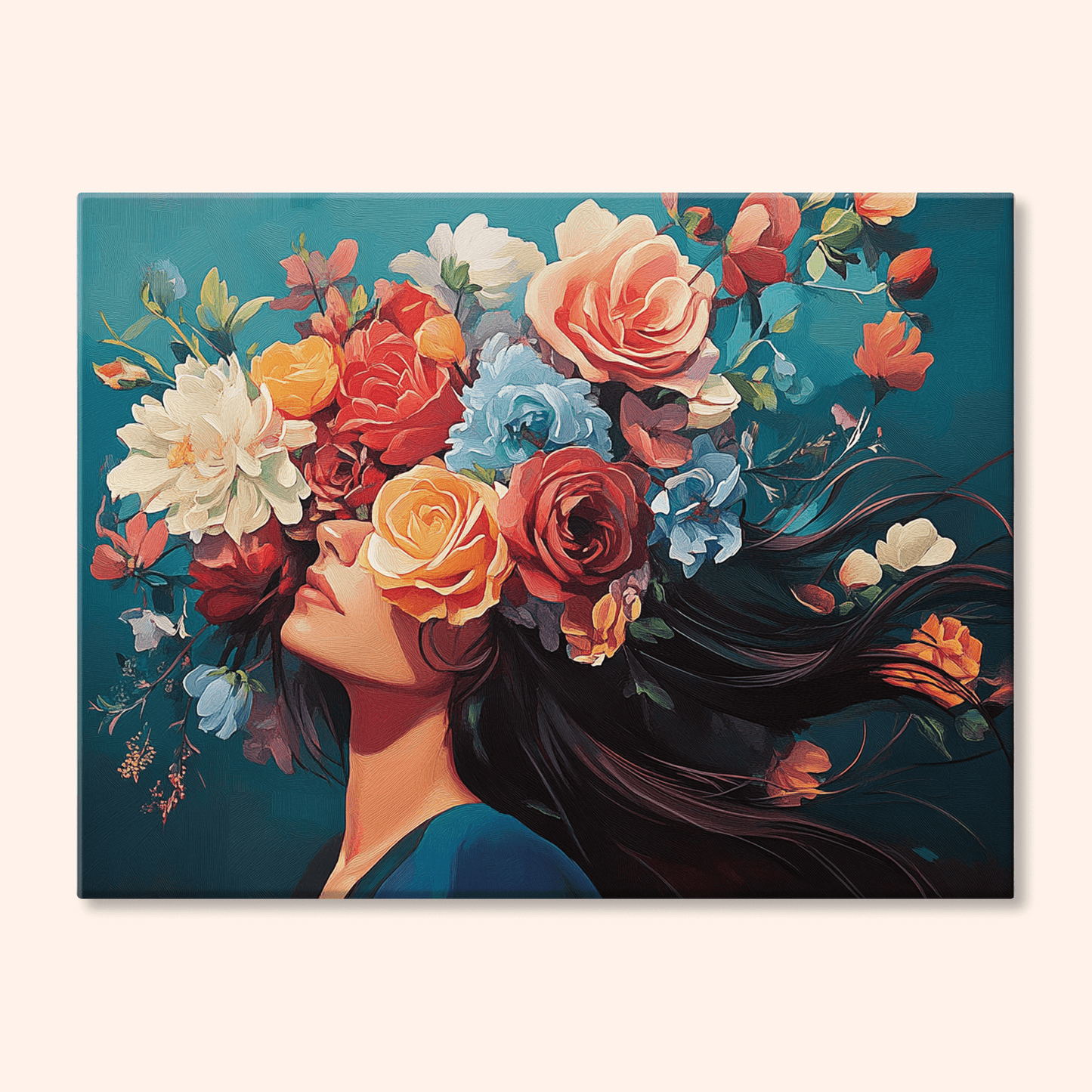 Paint by numbers - Floral Rhapsody - MyArt