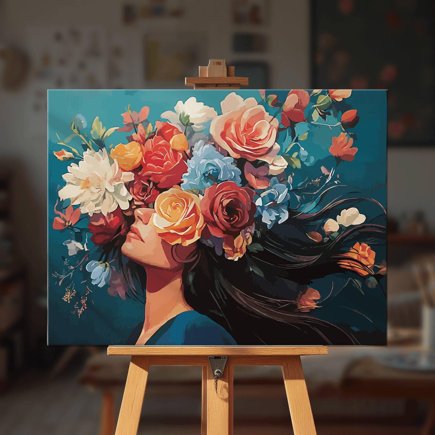 Paint by numbers - Floral Rhapsody - MyArt