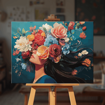 Paint by numbers - Floral Rhapsody - MyArt