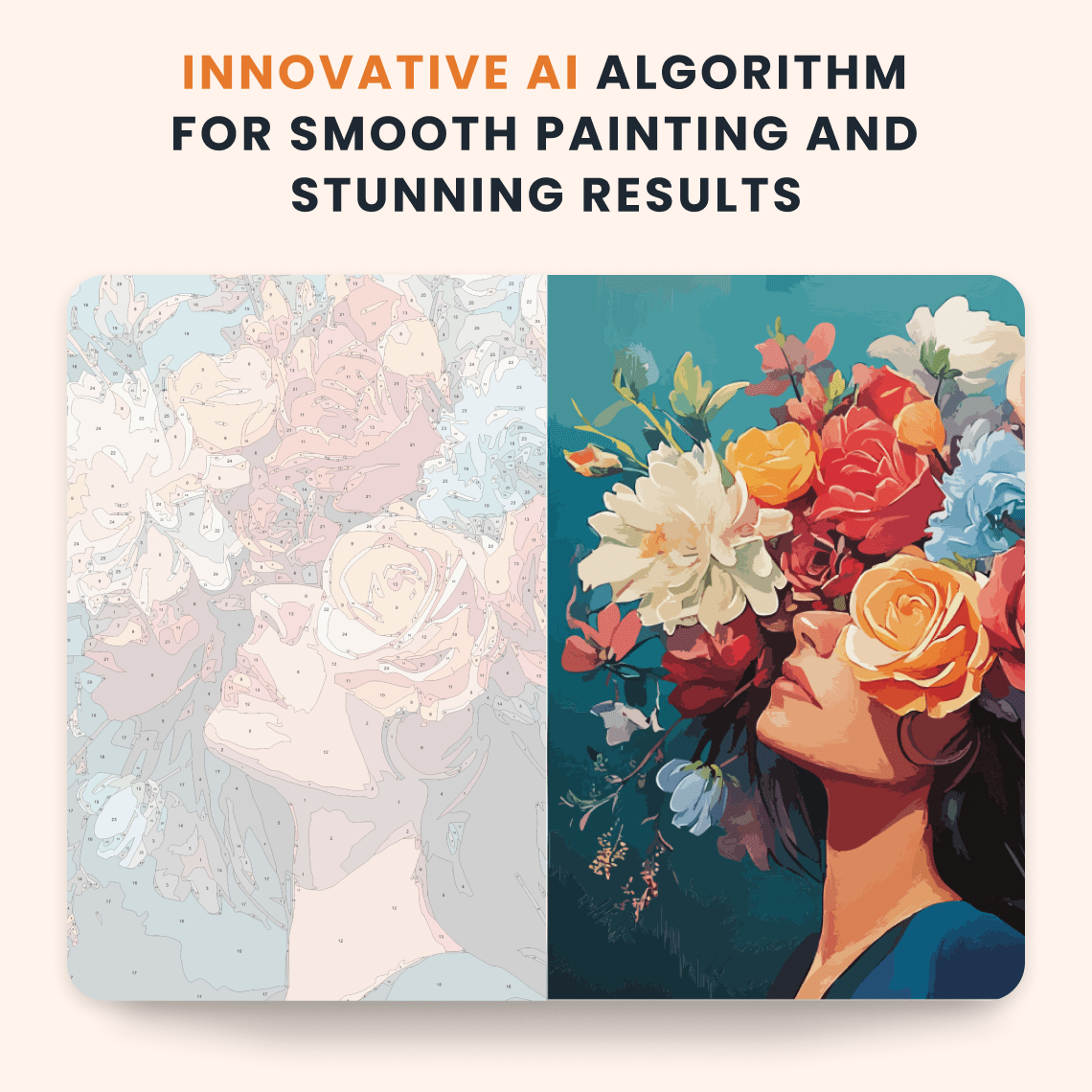 Paint by numbers - Floral Rhapsody - MyArt