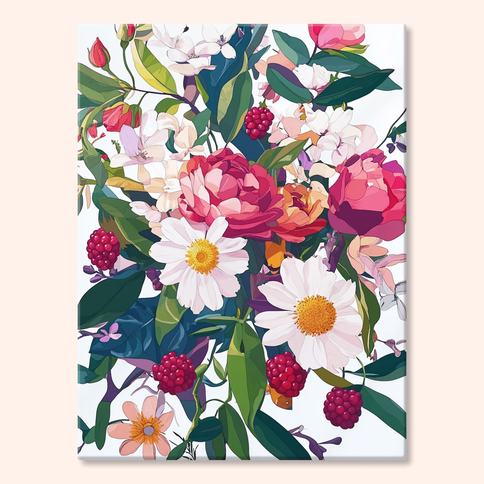 Paint by numbers - Floral Symphony - MyArt