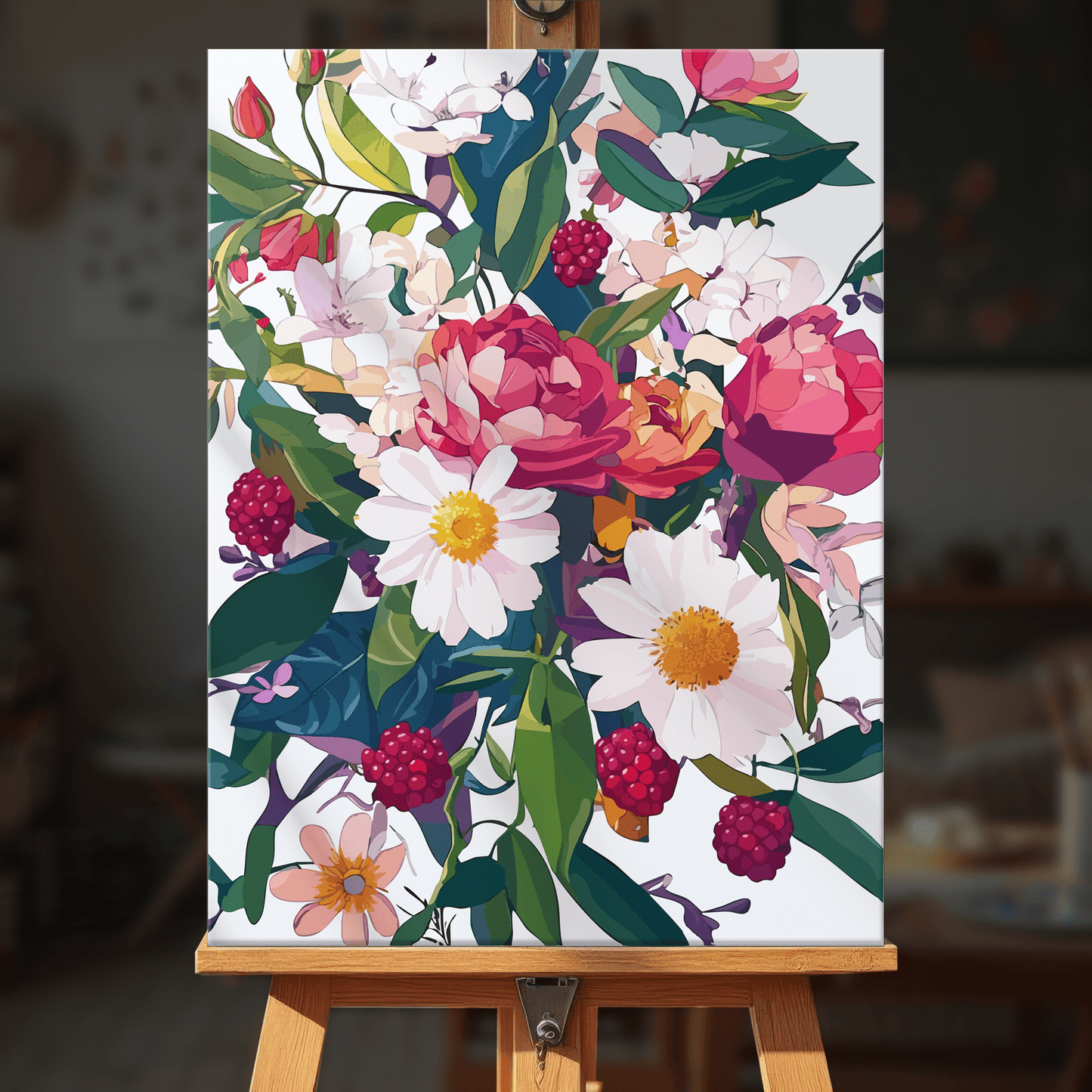 Paint by numbers - Floral Symphony - MyArt