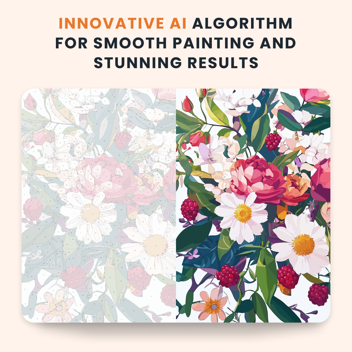 Paint by numbers - Floral Symphony - MyArt