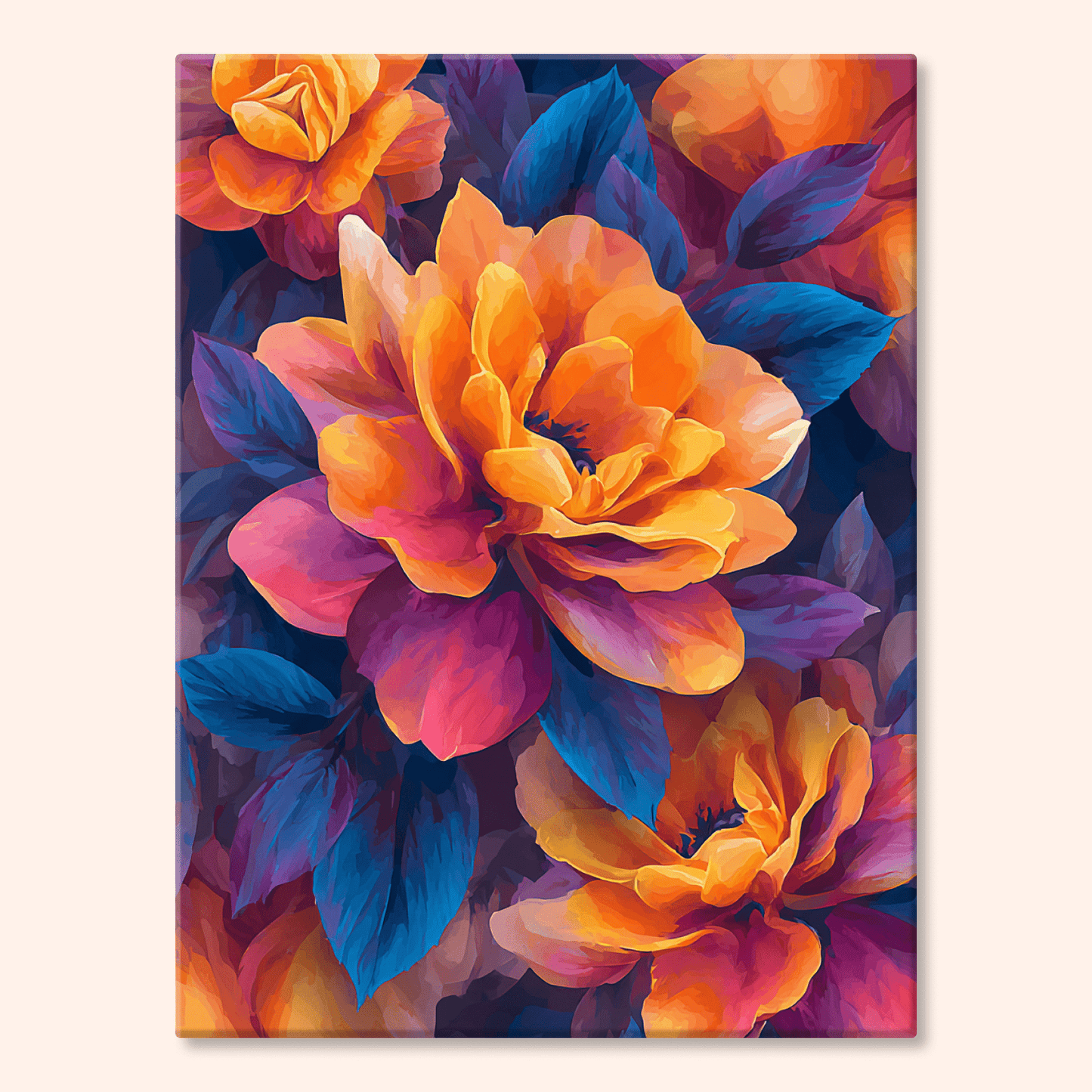 Paint by numbers - Floral Thought Echo - MyArt