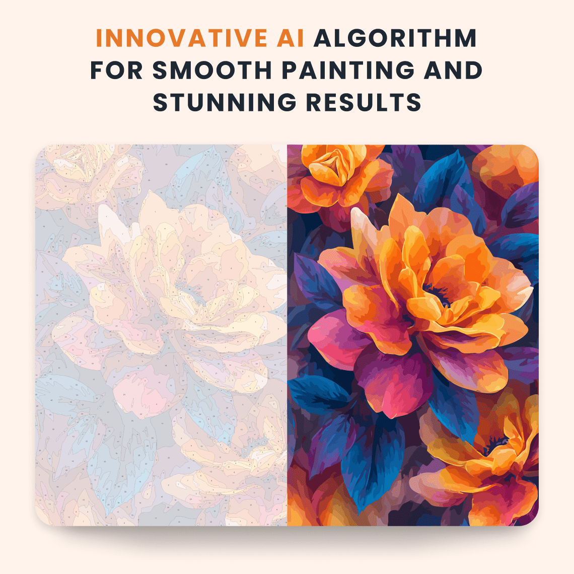 Paint by numbers - Floral Thought Echo - MyArt