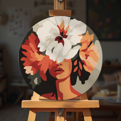 Paint by numbers - Floral Veil - MyArt