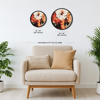 Paint by numbers - Floral Veil - MyArt