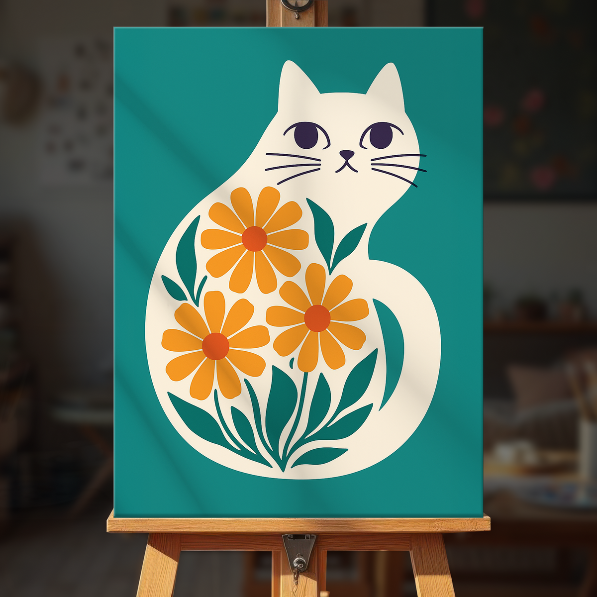 Floral Whiskers