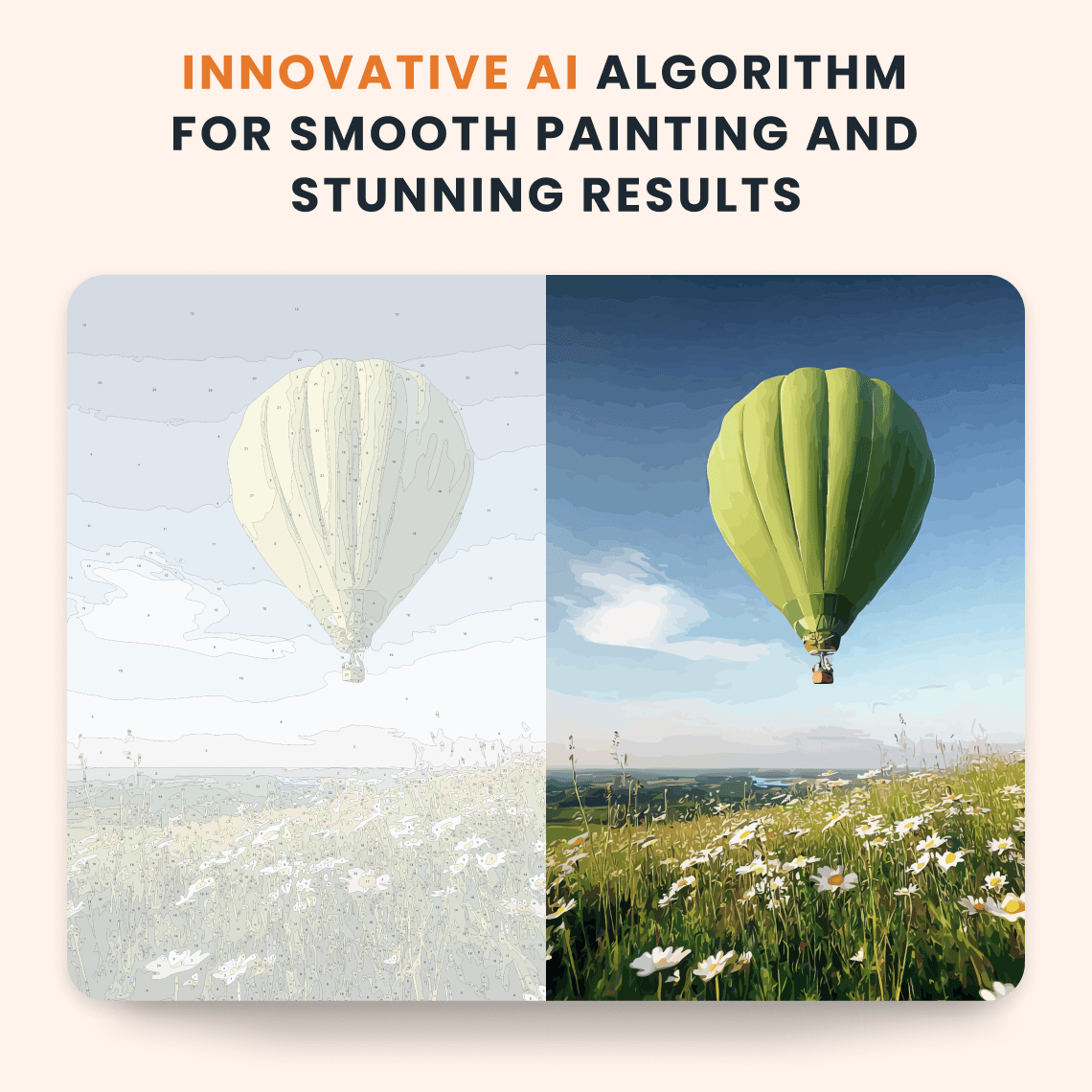 Paint by numbers - Flower Flight - MyArt