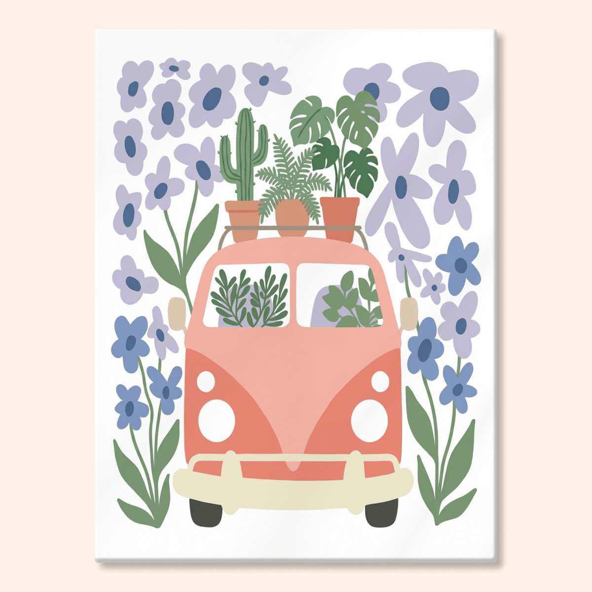 Paint by numbers - Flower Journey - MyArt
