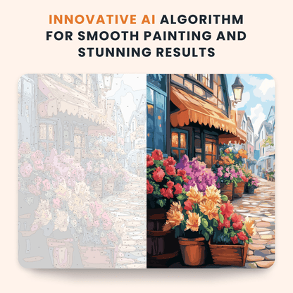 Paint by numbers - Flower Lane - MyArt