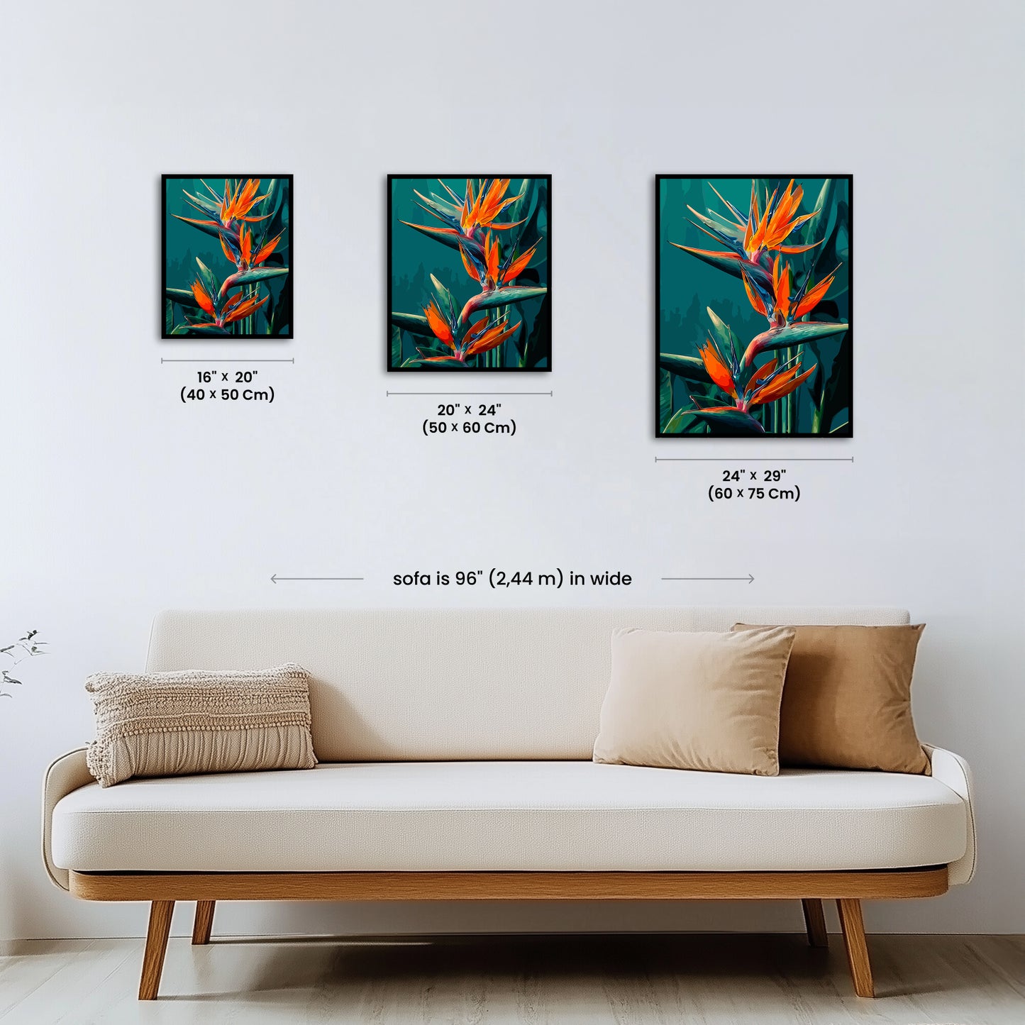 Paint by numbers - Flower Rhythm Line - MyArt