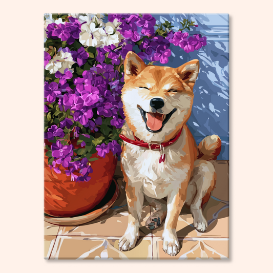 Flower Shiba