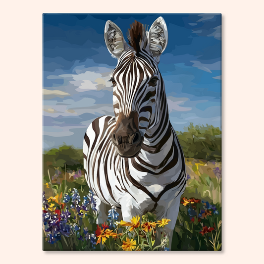 Flower Zebra