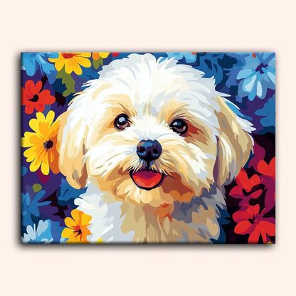 Paint by numbers - Fluffy Joy - MyArt