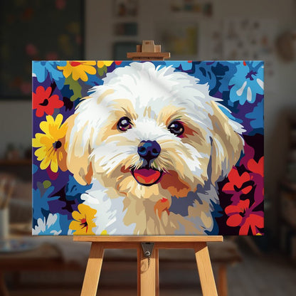 Paint by numbers - Fluffy Joy - MyArt