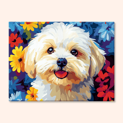 Paint by numbers - Fluffy Joy - MyArt