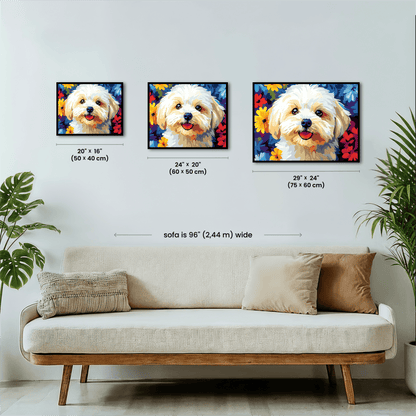 Paint by numbers - Fluffy Joy - MyArt