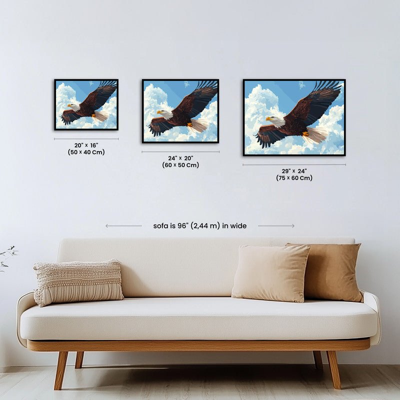 Paint by numbers - Flying Honor - MyArt