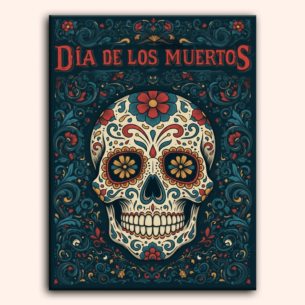 Paint by numbers - Folk Skull - MyArt