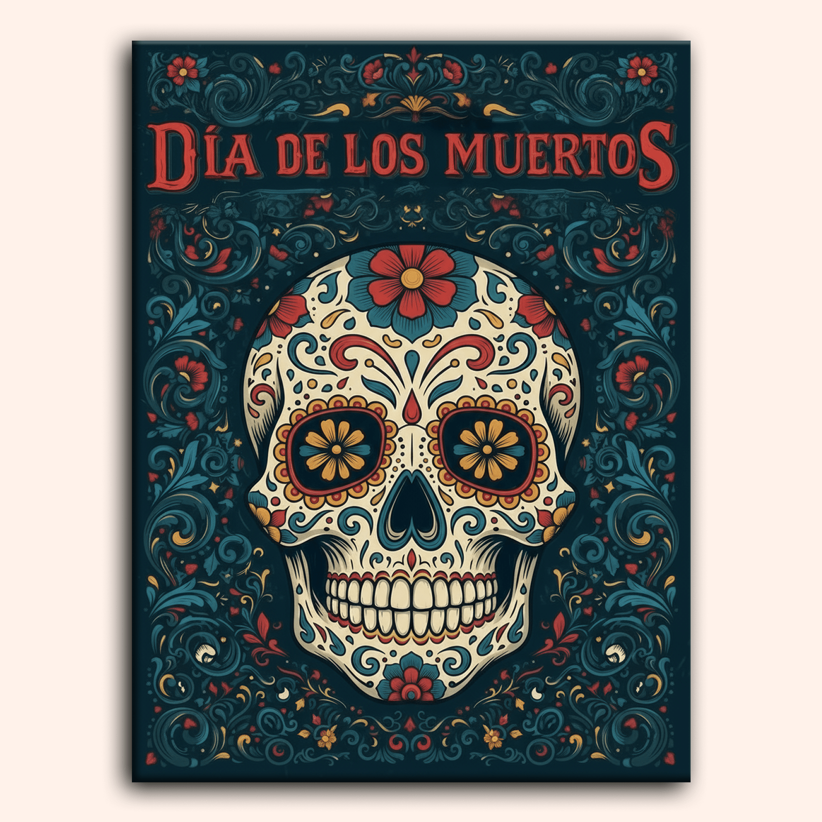 Paint by numbers - Folk Skull - MyArt