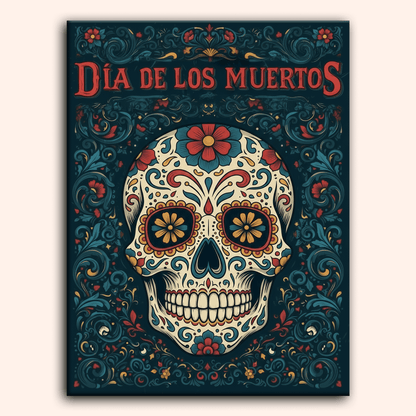 Paint by numbers - Folk Skull - MyArt