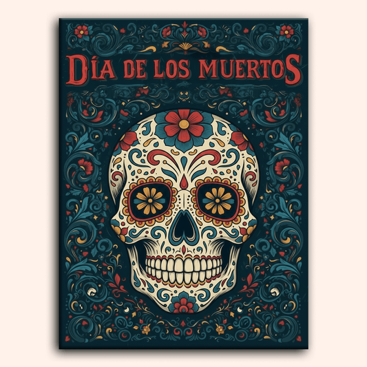 Paint by numbers - Folk Skull - MyArt